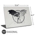 DC Comics Batman Skeleton diagram Art Universal Laptop 16.6in (13.4 x 9.7in) Skin
